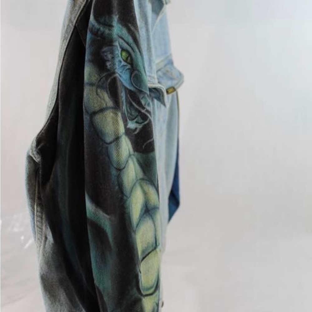 Vintage Large Hard Rock Cafe Lee Jean Jacket - Picture 4 of 12